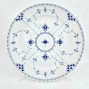 Musselmalet Halvblonde Middagstallerken nr. 625. sortering 2  