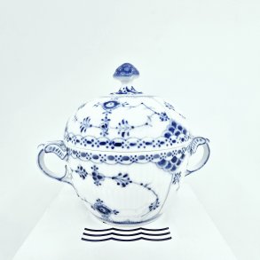 Musselmalet Halvblonde Sukkerskl nr. 1-605. sortering 1  