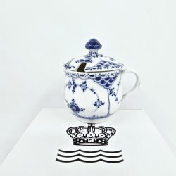 Musselmalet Halvblonde Cremekop nr. 1-743. sortering 2 