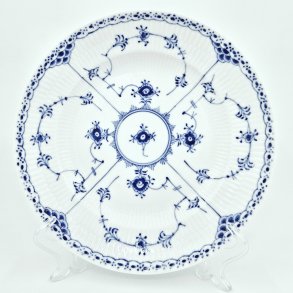 Musselmalet Halvblonde Frokosttallerken nr. 1-572. sortering 1 