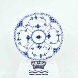 Musselmalet Halvblonde Kagetallerken nr. 1-575. sortering 1