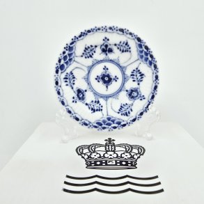 Musselmalet Halvblonde Rund Asiet nr. 1-504. sorterin 2 