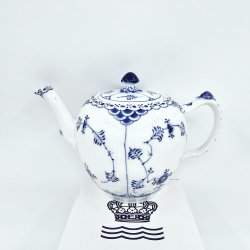 Musselmalet Halvblonde Tekande nr. 1-610. sortering 1  