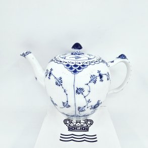 Musselmalet Halvblonde Tekande nr. 1-610. sortering 1  