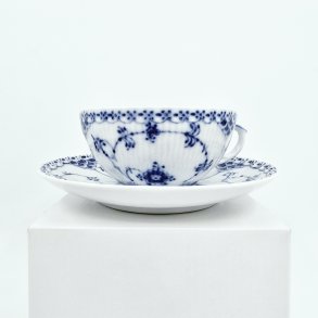 Musselmalet Halvblonde Tekop nr. 1-525. sortering 1 