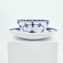 Musselmalet Halvblonde Tekop nr. 1-525. sortering 2 