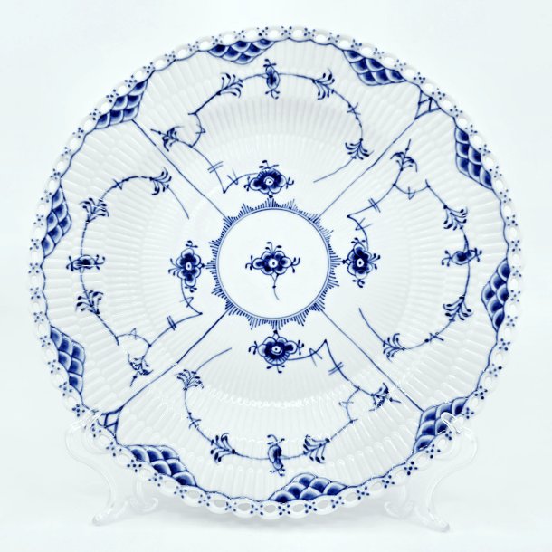 Musselmalet Helblonde Middagstallerken nr. 1-1084. sortering 3 