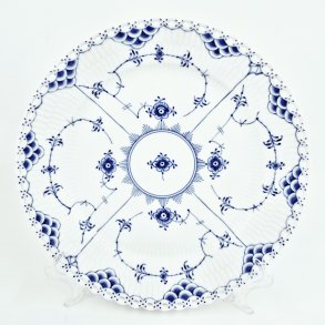 Musselmalet Helblonde Middagstallerken nr. 625. sortering 2 