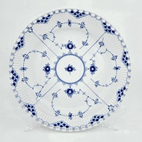 Musselmalet Helblonde Middagstallerken nr. 627. sortering 2