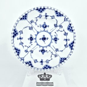 Musselmalet Helblonde Sildetallerken nr. 1-1086. sortering 3  