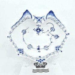 Musselmalet Helblonde Asiet nr. 1-1074. sortering 3 