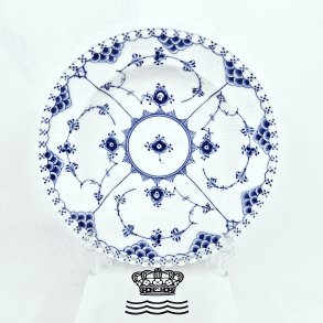 Musselmalet Helblonde Dyb Tallerken nr. 1-1170. sortering 1 