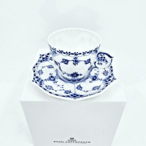 Musselmalet Helblonde Espressokop nr. 1-1038. sortering 1