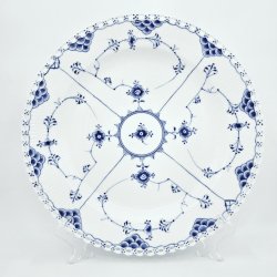 Musselmalet Helblonde Fad nr. 1-1041. sortering 1 