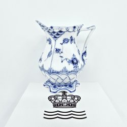 Musselmalet Helblonde Fldekande nr. 1-1032. sortering 1 