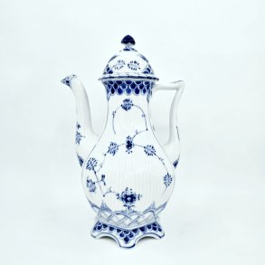 Musselmalet Helblonde Stor Kaffekande nr. 1-1202. sortering 2 