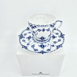 Musselmalet Helblonde Kaffekop nr. 1-1035. sortering 2 