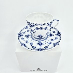 Musselmalet Helblonde Kaffekop nr. 1-1035. sortering 2 