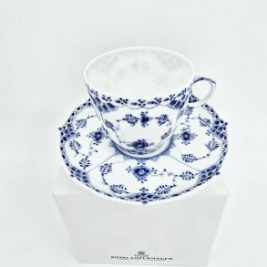 Musselmalet Helblonde Kaffekop nr. 1-1035. sortering 3 