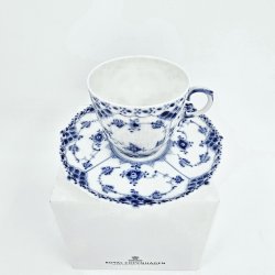 Musselmalet Helblonde Kaffekop nr. 1-1035. sortering 1 