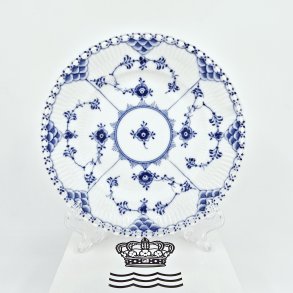 Musselmalet Helblonde Kagetallerken nr. 1-1088. sortering 2  