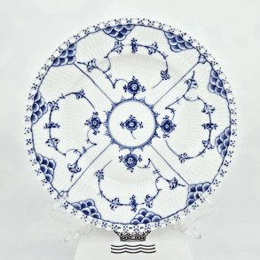 Musselmalet Helblonde Tallerken nr. 1-1085. sortering 1 