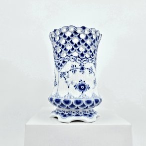 Musselmalet Helblonde Vase nr. 1-1016. sortering 2 