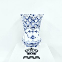 Musselmalet Helblonde Vase nr. 1-1016. sortering 2 