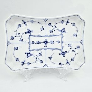 Musselmalet Riflet Bakke nr. 1-269. sortering 1  