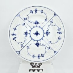 Musselmalet Riflet Frokosttallerken nr. 1-178. sortering 2 