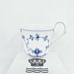 Musselmalet Riflet Hjhankskop nr. 091. sortering 2 