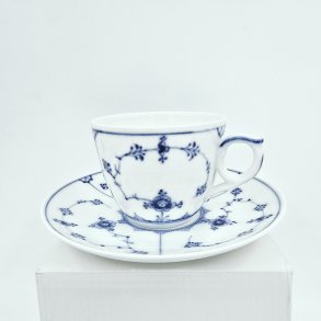 Musselmalet Riflet Kaffekop nr. 1-79. sortering 1 