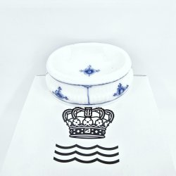 Musselmalet Riflet Saltkar nr. 1-195. sortering 1 Sjlden  