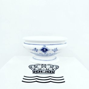 Musselmalet Riflet Saltkar P Fod nr. 1-196. sortering 1 Sjlden  