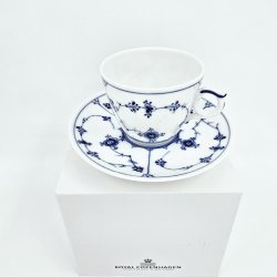 Musselmalet Riflet Espressokop nr. 1-80. sortering 1 