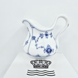 Musselmalet Riflet Fldekande nr.1-2092. sortering 1 Sjlden 