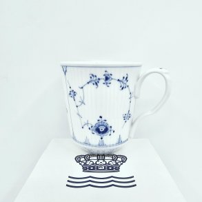 Musselmalet Riflet Krus nr. 103. sortering 1 