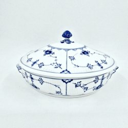 Musselmalet Riflet Lgfad nr. 1-405. sortering 1 