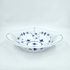 Musselmalet Riflet Salatfad nr. 1-2014. sortering 1 Meget Sj�ldent 