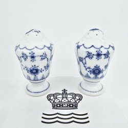 Musselmalet Riflet Salt &amp; Peber nr. 1-531 / 1-541. sortering 1  