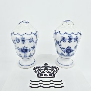 Musselmalet Riflet Salt & Peber nr. 1-531 / 1-541. sortering 1  