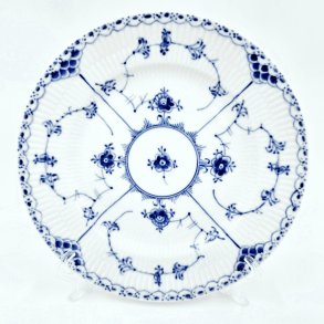 Musselmalet Halvblonde Sildetallerken nr. 1-573. sortering 2 