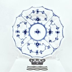 Musselmalet Riflet Skl nr. 1-140. sortering 1  