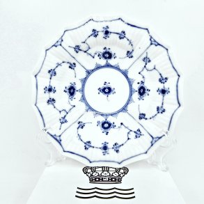 Musselmalet Riflet Skl nr. 1-140. sortering 1  