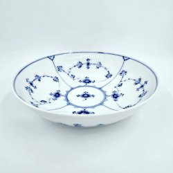 Musselmalet Riflet Skl nr. 1-19. sortering 2 