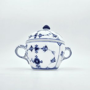 Musselmalet Riflet Sukkerskl nr. 1-244. sortering 1 