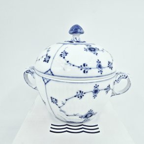 Musselmalet Riflet Sukkerskl nr. 1-245. sortering 1