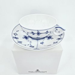 Musselmalet Riflet Tekop nr. 1-76. sortering 2