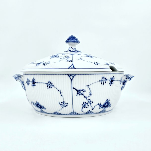 Musselmalet Riflet Terrin nr. 1-214. sortering 2 