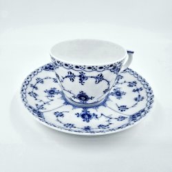 Musselmalet Halvblonde Kaffekop nr. 1-703. sortering 1 Sjlden